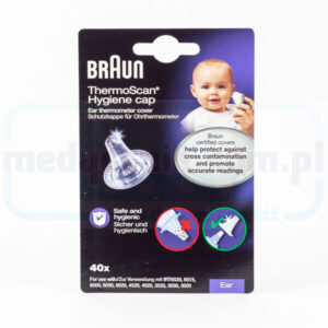 Kapturki LF40 40szt do termometrów BRAUN/op.